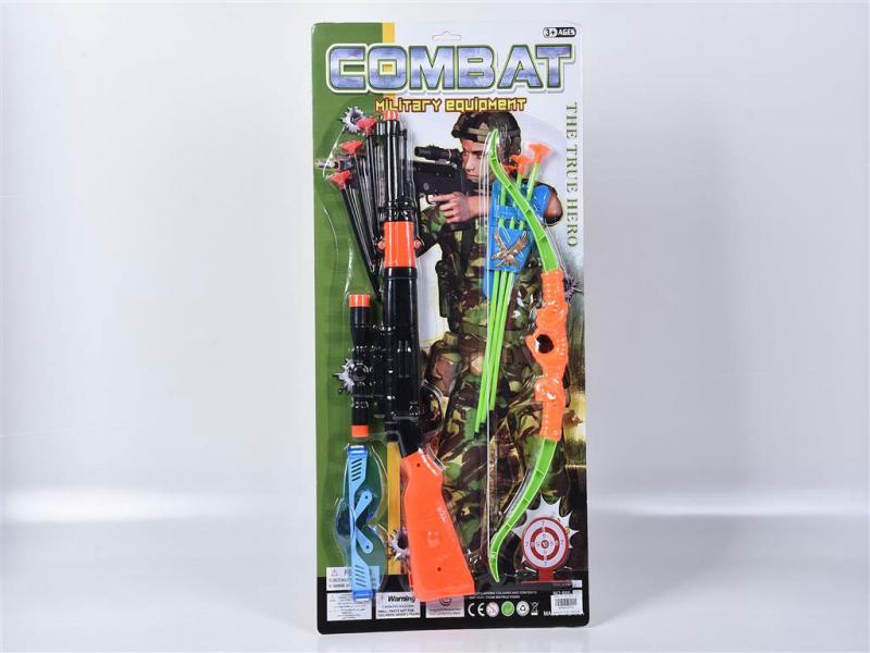 Набор оружия на картоне слуком Combat