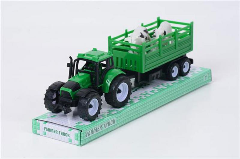 Трактор с животными  PVC