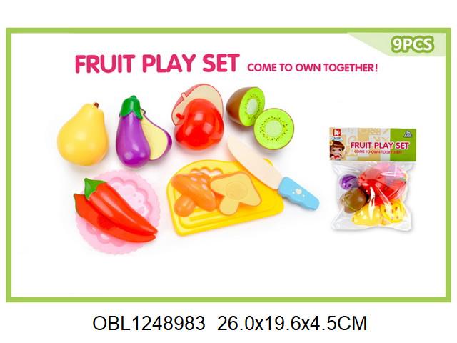 Набор фрукти и овощи в пак. 29*20